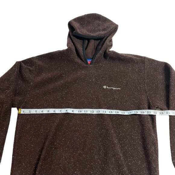 Champion Brown Hooded Sweater Mens Size XL (E10110) - Picture 6 of 8